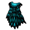 Toki Feathered Cape